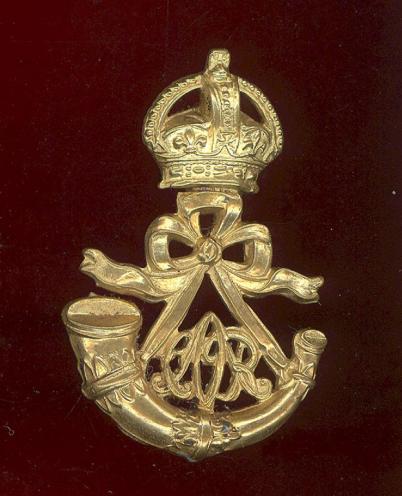 South African Cape Mounted Rifles Officer's cap badge