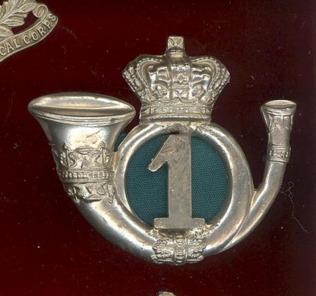 Scottish 1st Lanarkshire Rifle Volunteers Victorian OR's cap badge