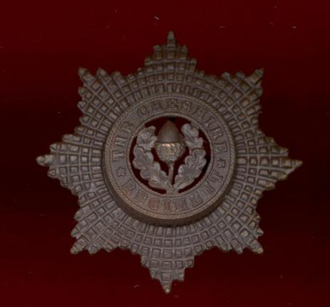 The Cheshire Regiment Officer's OSD cap badge