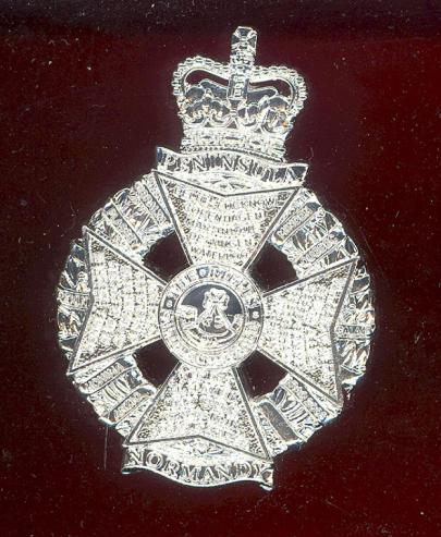 The Rifles Officers pouch badge