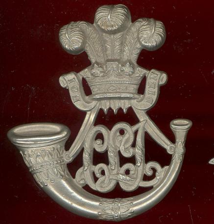 Ceylon Light Infantry post 1881 OR's helmet plate.