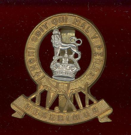 15th/19th King's Hussars OR's cap badge 