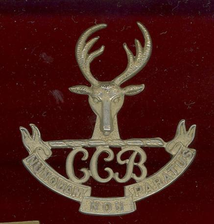 Ceylon Cadet Battalion cap badge