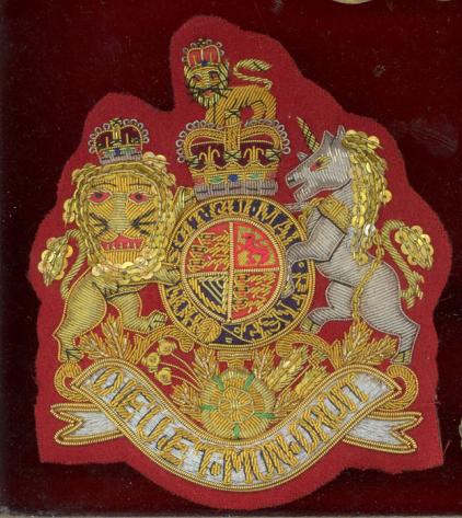 Brigade of Guards post 1953 RSM's rank badge.