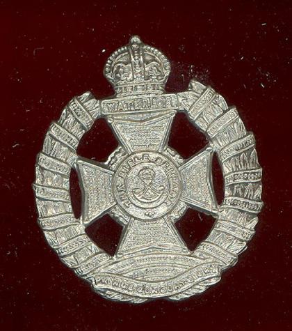 The Rifle Brigade Prince Consort's Own  field service cap badge