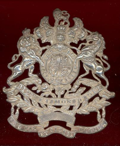 Engineer Volunteers Victorian Officer's Sabretache pouch badge