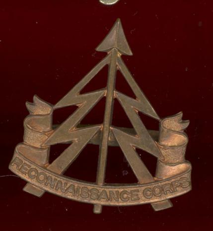 Reconnaissance Corps WW2 Officer's OSD cap badge