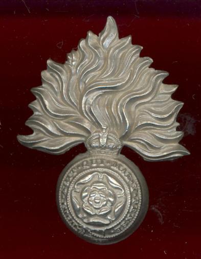 VB Royal Fusiliers City of London Regt. Edwardian OR's cap badge