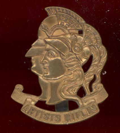 28th County of London Regt. Artist Rifles OR's cap badge