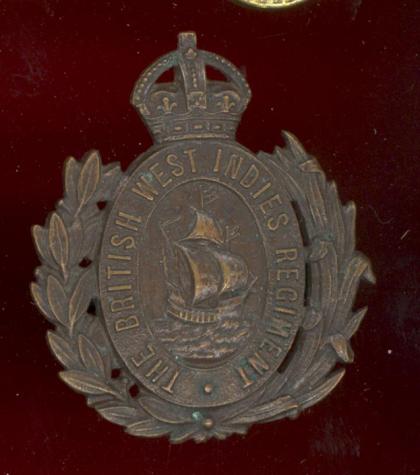 The British West Indies Regiment WW1 Officer's OSD cap badge