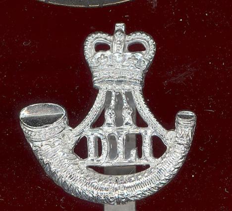 Durham Light Infantry staybright beret badge