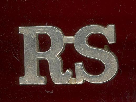 R-S Royal Scots shoulder title