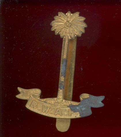 Royal West Africa Frontier Force head-dress badge