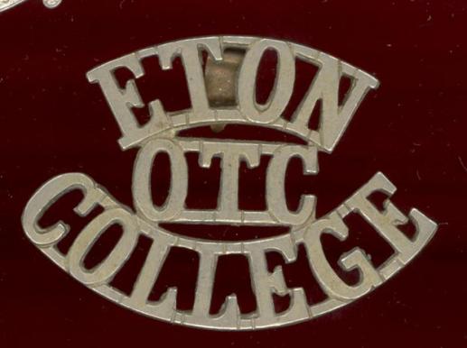 ETON / OTC / COLLEGE shoulder title