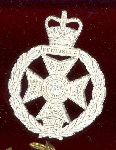 The Royal Green Jackets Officer's cap badge