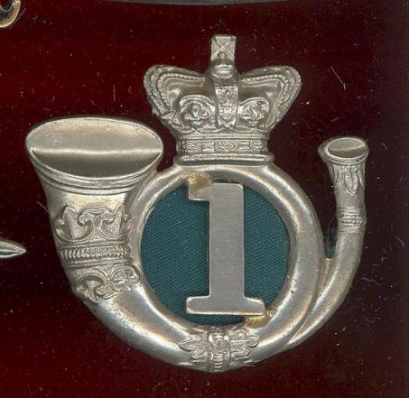 Scottish 1st Lanarkshire Rifle Volunteers Victorian OR's cap badge