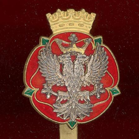 The Royal Mercian & Lancastrian Yeomanry  cap badge