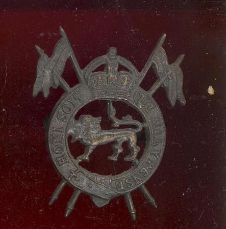 Indian Army 2nd Royal Lancers (Gardners Horse) Officer's OSD cap badge