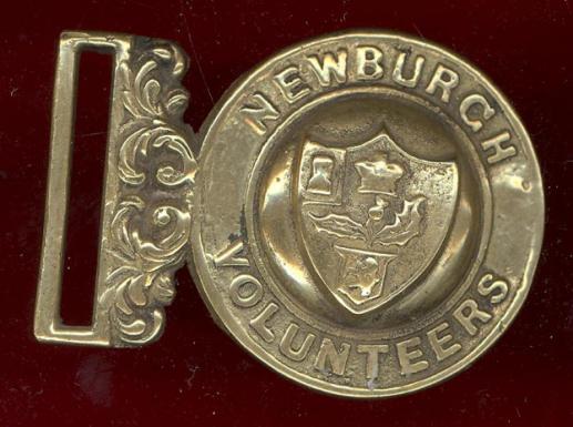 Scottish Newburgh Volunteers Victorian waist belt clasp