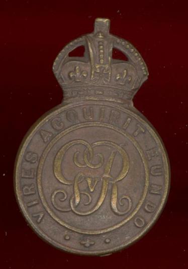 Royal Military College Sandhurst Officer Cadet  cap badge 