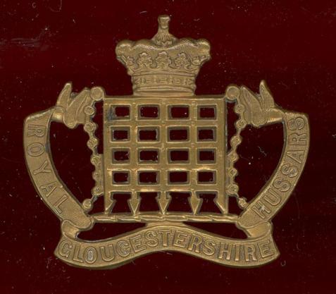 Royal Gloucestershire Hussars Yeomanry OR's cap badge 