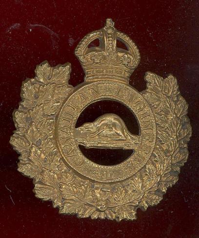 WW1 Canadian Engineers CEF cap badge