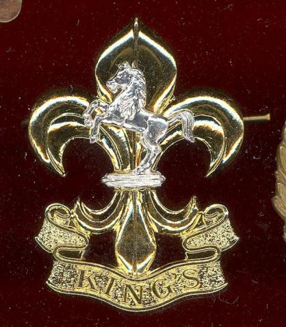 King's Liverpool & Manchester Regt. All Ranks cap badge