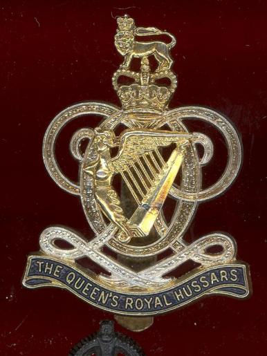 The Queen's Royal Hussars cap badge 