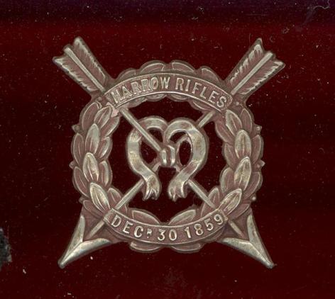 Harrow School (Harrow Rifles) OTC cap badge