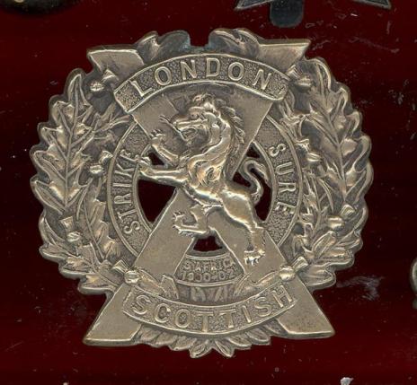 The London Scottish sporran badge