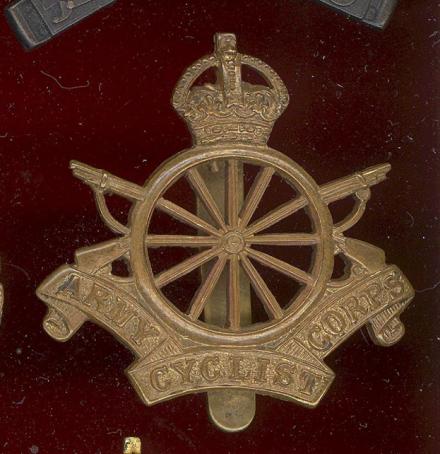 Army Cyclists Corps WW1 OR's cap badge 