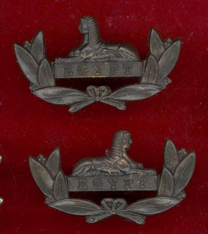 The Gloucestershire Regiment Officer's OSD collar badges