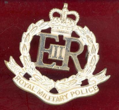 Royal Military Police Officers dress cap badge