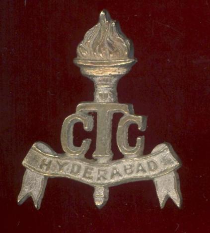 Indian Army Hyderabad Combined Training Centre head-dress badge