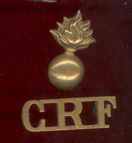 Grenade / CRF Royal Fusiliers (City of London Regt) Cadets shoulder title