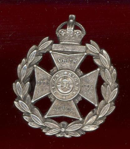 17th County of London (Popular & Stepney) Officer's dress cap badge