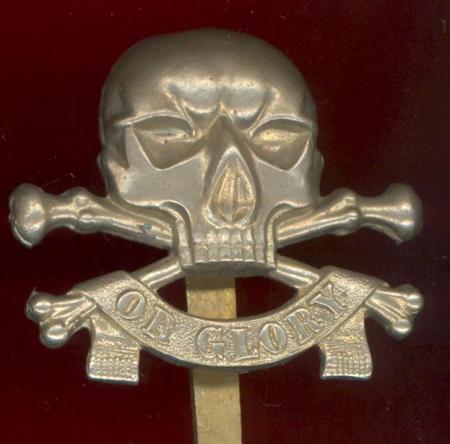 17th/21st Lancers OR's Motto badge