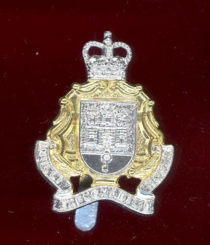 The Gibraltar Regiment staybright cap badge