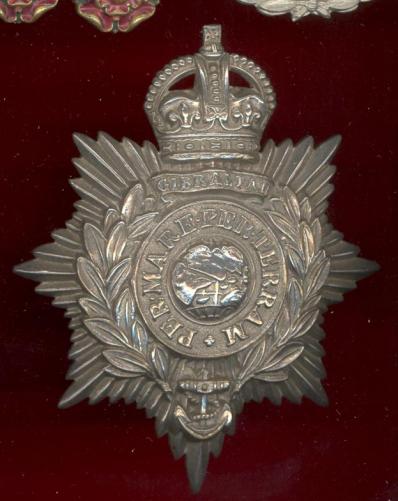 Royal Marines Police ? helmet plate.