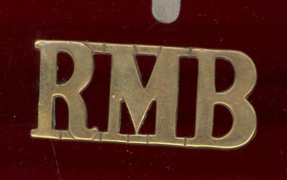 RMB Royal Marines Band shoulder title