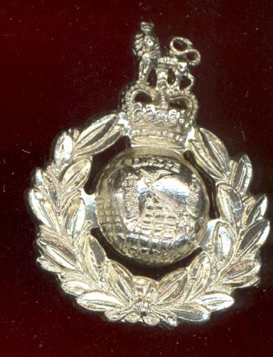 Royal Marines OR's staybright cap badge