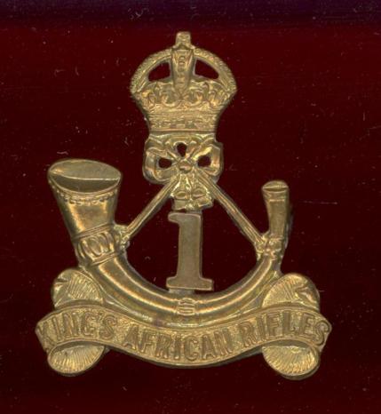 1st King's African Rifles OR's cap badge