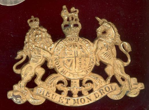 Household Cavalry Officer's Full Dress Cartouche badge