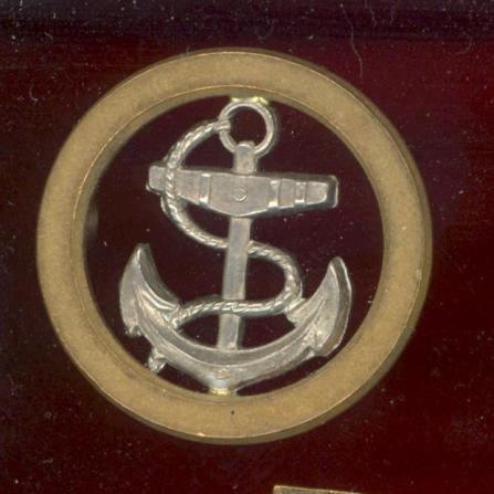 Royal Navy Rating's beret badge