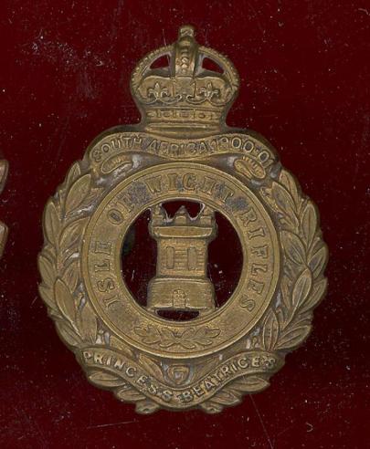 8th Bn. Hampshire Regt., Isle of Wight Rifles cap badge