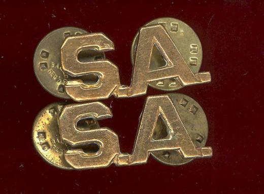 S.A. South African Forces shoulder titles