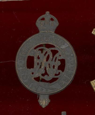 Indian Army; 2nd Queen Victoria's Own Sappers & Miners pagri badge