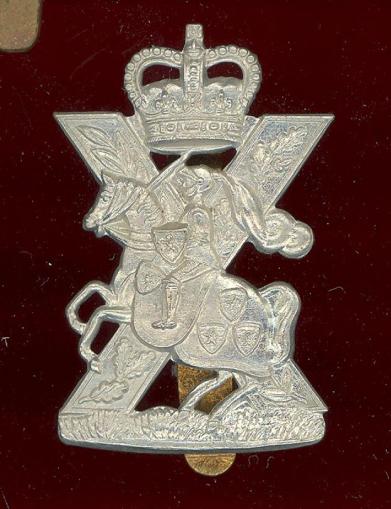 Fife & Forfar / Scottish Horse Yeomanry metal cap badge