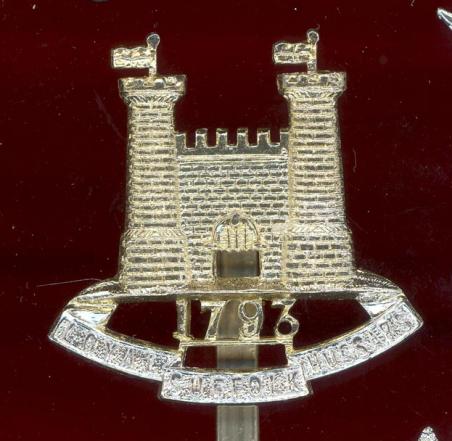 Loyal Suffolk Hussars staybright cap badge