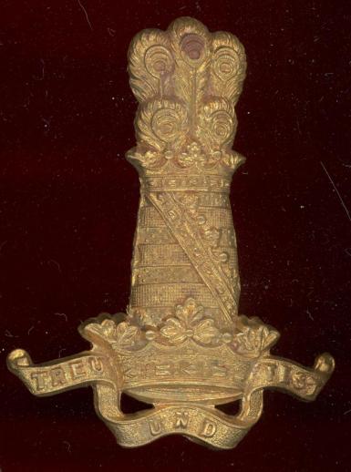 11th P.A.O. Hussars OR's cap badge